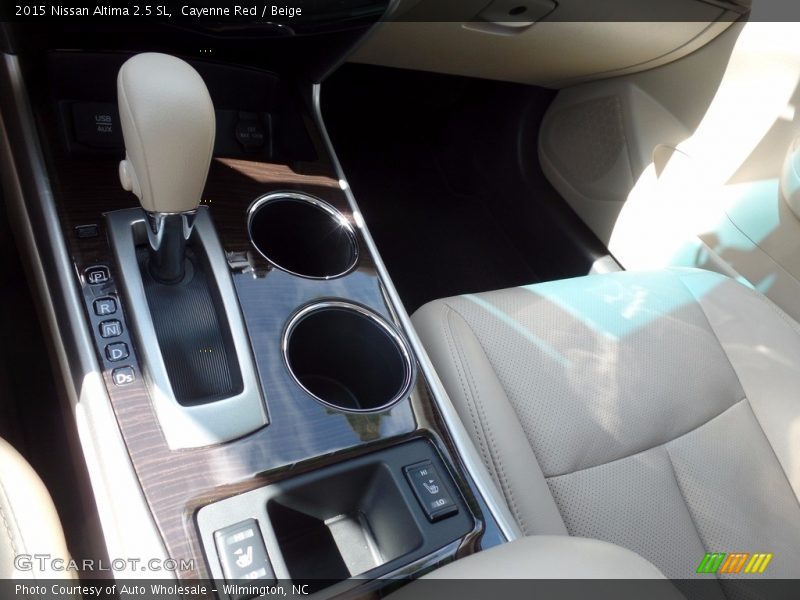 Cayenne Red / Beige 2015 Nissan Altima 2.5 SL