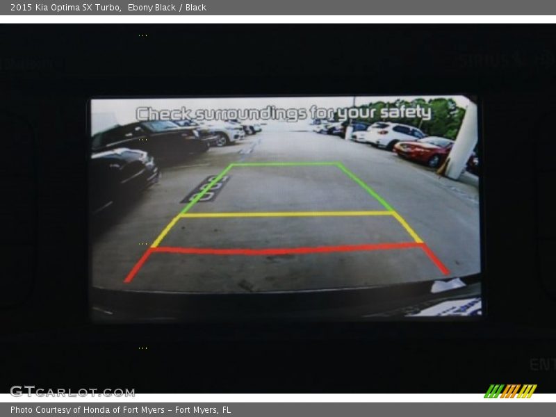 Ebony Black / Black 2015 Kia Optima SX Turbo