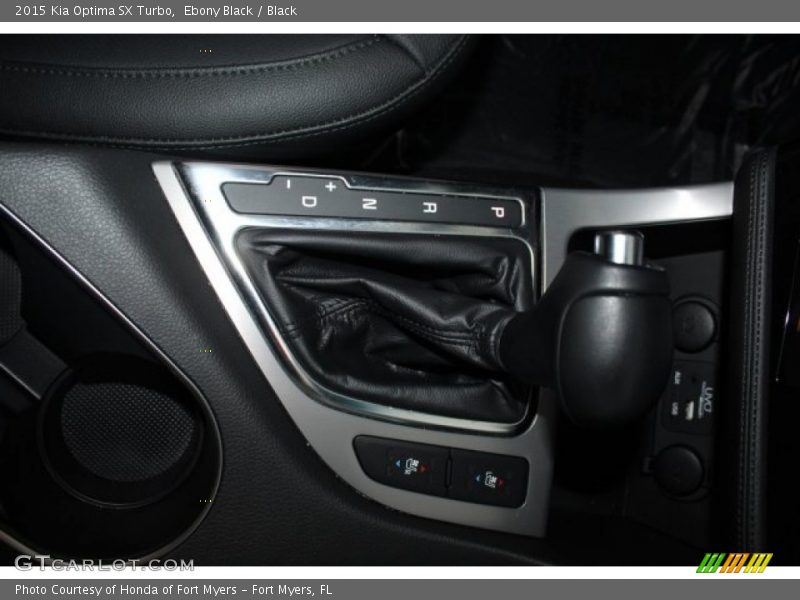Ebony Black / Black 2015 Kia Optima SX Turbo