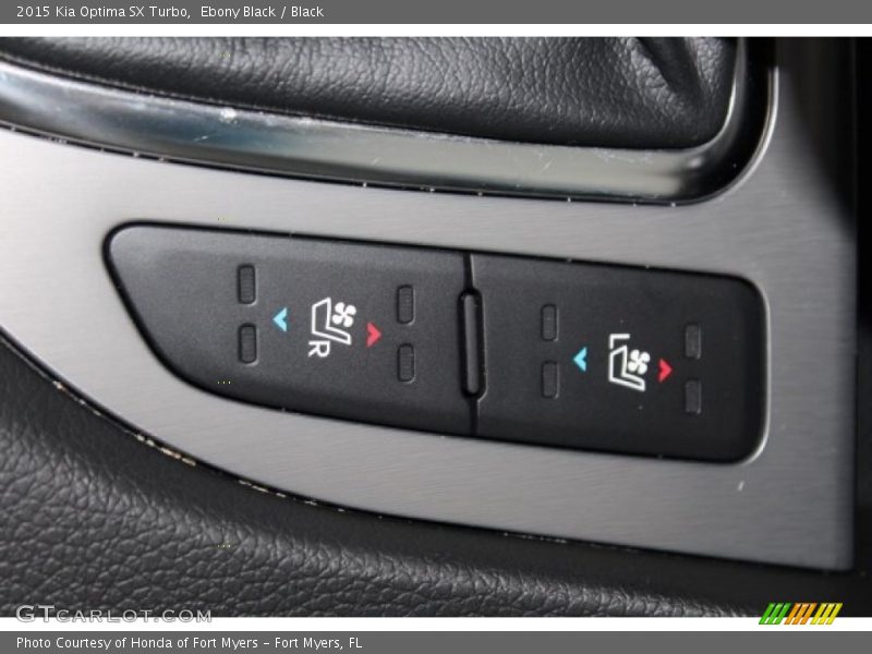 Ebony Black / Black 2015 Kia Optima SX Turbo