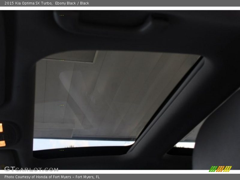 Ebony Black / Black 2015 Kia Optima SX Turbo