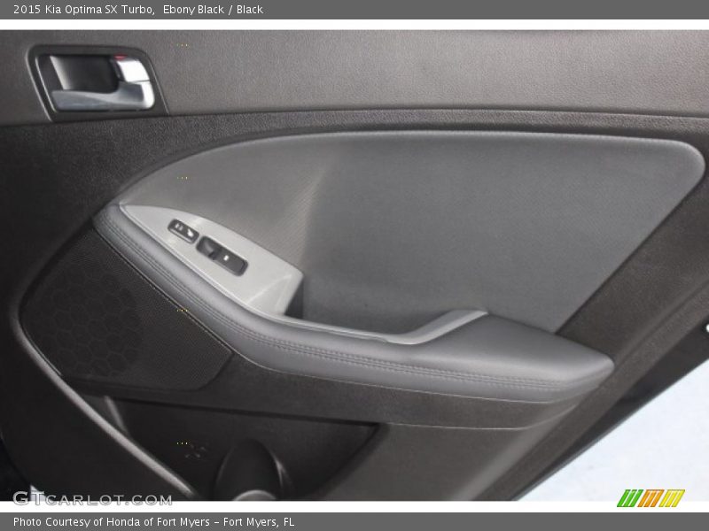 Ebony Black / Black 2015 Kia Optima SX Turbo