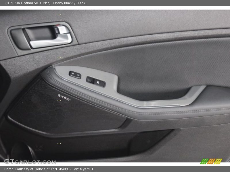 Ebony Black / Black 2015 Kia Optima SX Turbo