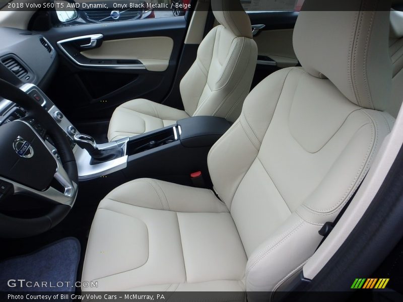 Front Seat of 2018 S60 T5 AWD Dynamic