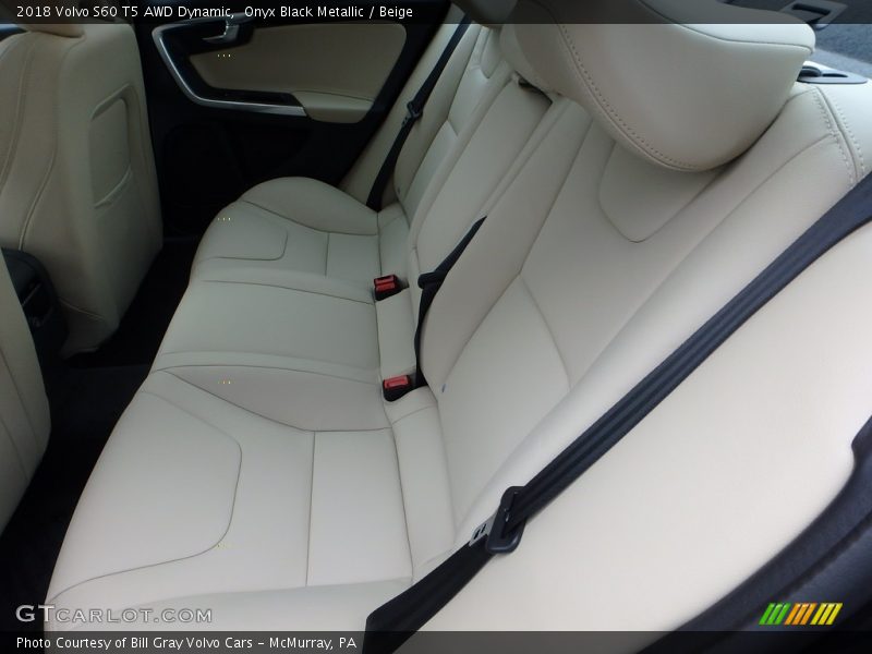 Rear Seat of 2018 S60 T5 AWD Dynamic