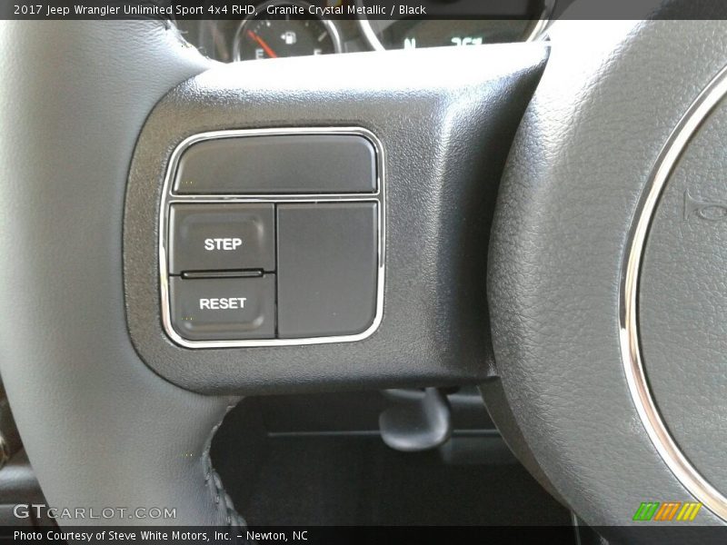 Granite Crystal Metallic / Black 2017 Jeep Wrangler Unlimited Sport 4x4 RHD