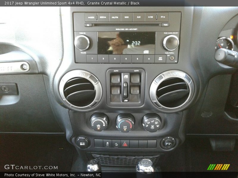 Granite Crystal Metallic / Black 2017 Jeep Wrangler Unlimited Sport 4x4 RHD