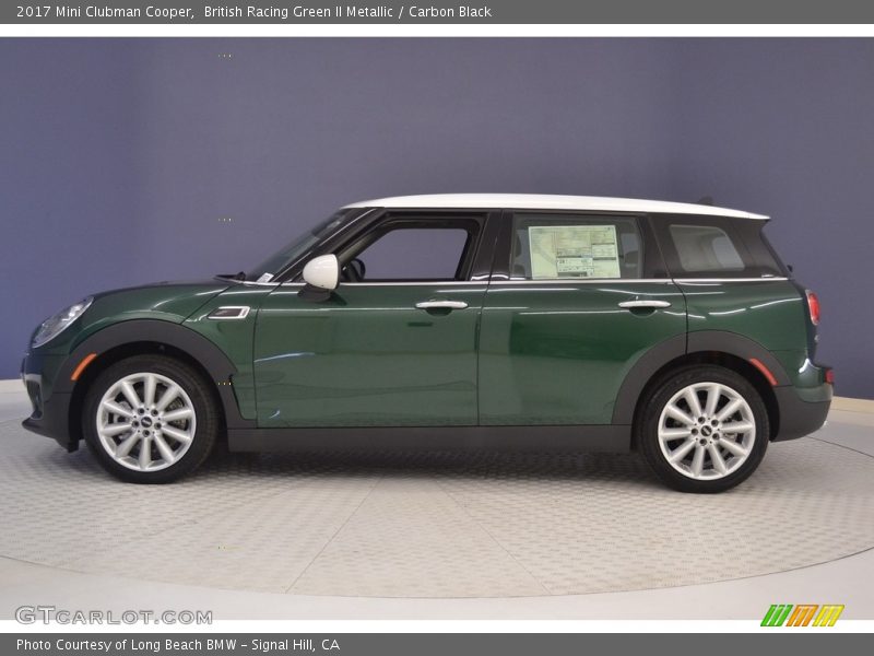British Racing Green II Metallic / Carbon Black 2017 Mini Clubman Cooper