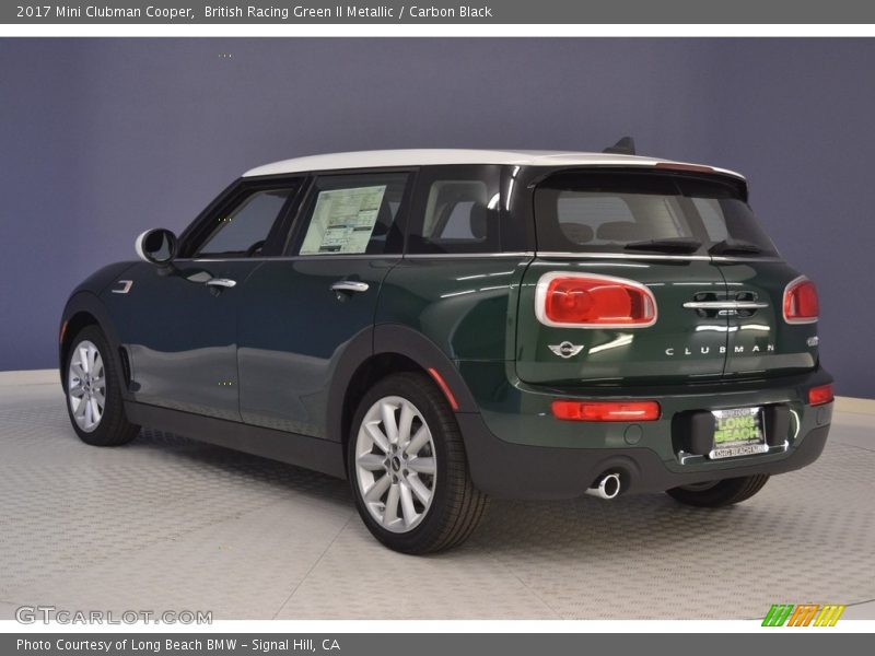 British Racing Green II Metallic / Carbon Black 2017 Mini Clubman Cooper