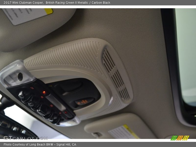 British Racing Green II Metallic / Carbon Black 2017 Mini Clubman Cooper
