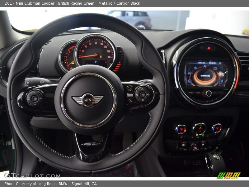 British Racing Green II Metallic / Carbon Black 2017 Mini Clubman Cooper