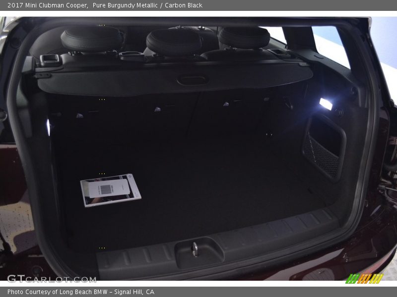Pure Burgundy Metallic / Carbon Black 2017 Mini Clubman Cooper