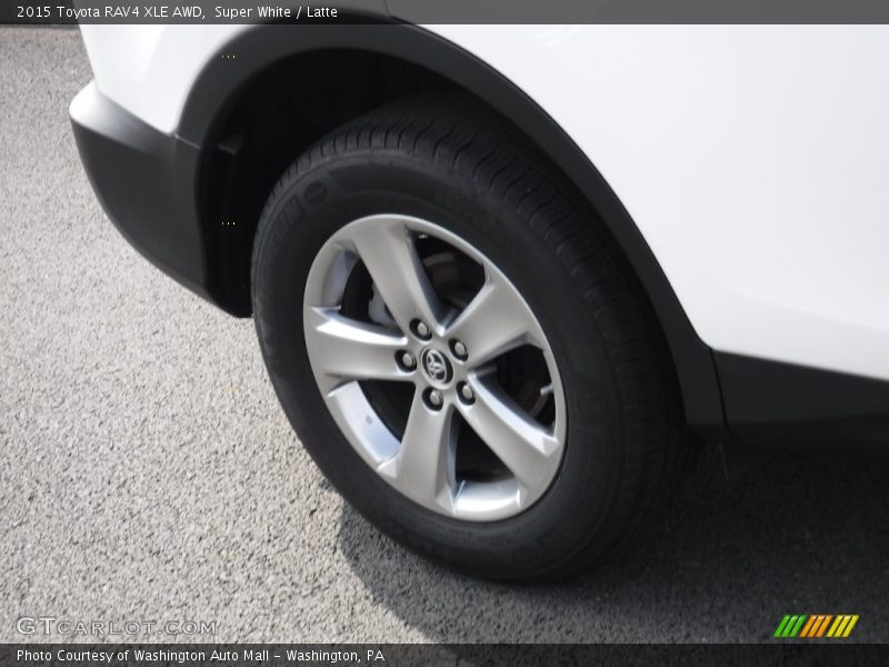 Super White / Latte 2015 Toyota RAV4 XLE AWD