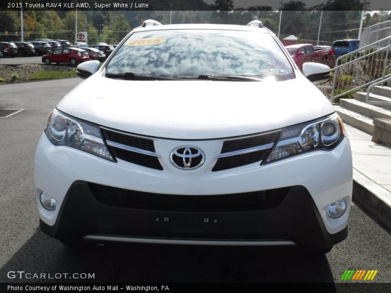 Super White / Latte 2015 Toyota RAV4 XLE AWD