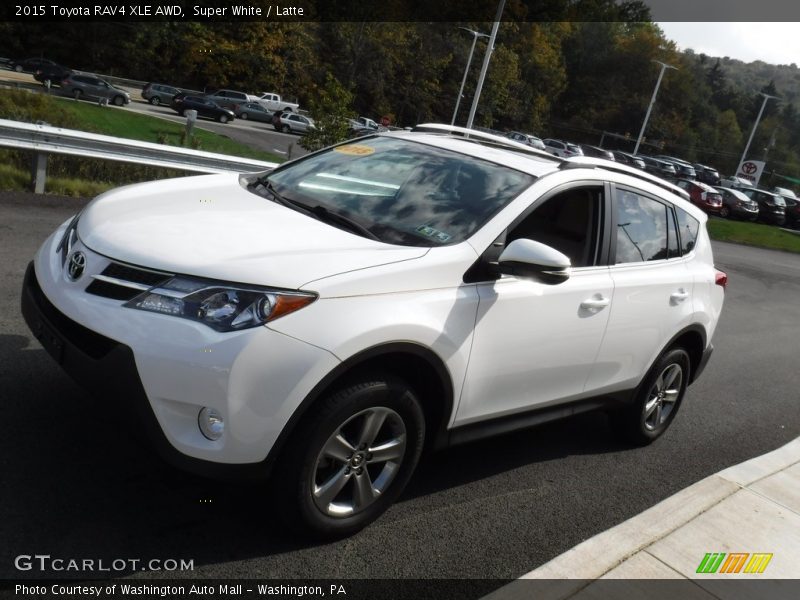 Super White / Latte 2015 Toyota RAV4 XLE AWD