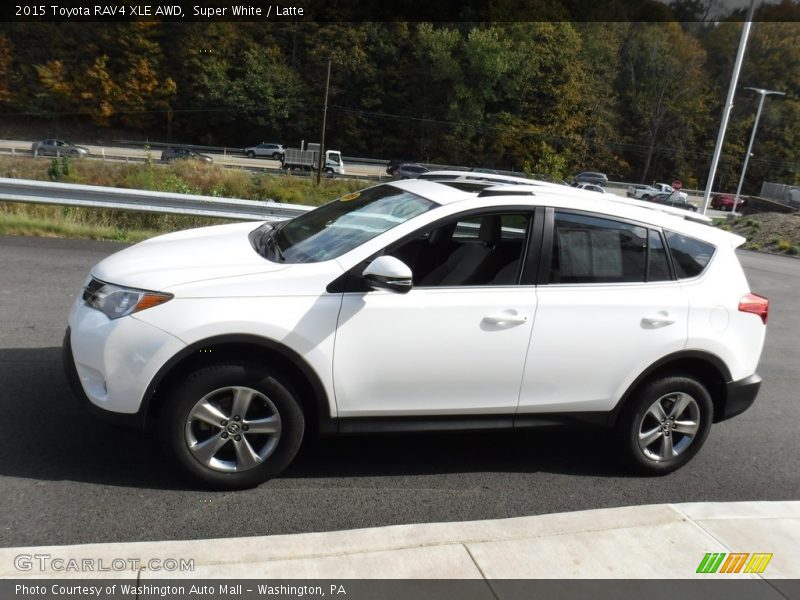 Super White / Latte 2015 Toyota RAV4 XLE AWD