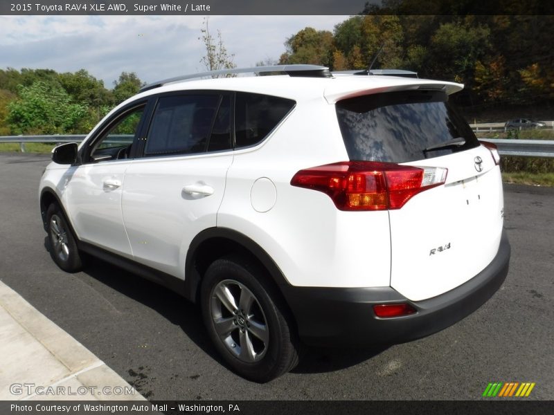 Super White / Latte 2015 Toyota RAV4 XLE AWD