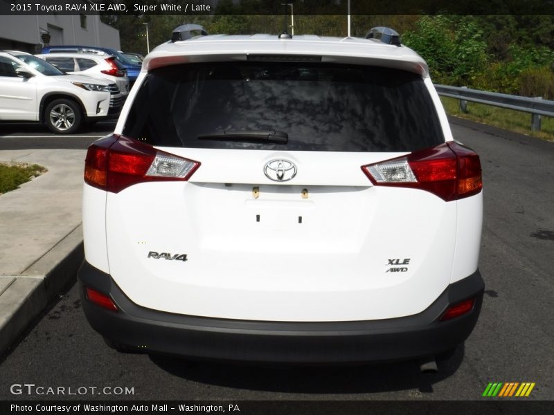 Super White / Latte 2015 Toyota RAV4 XLE AWD