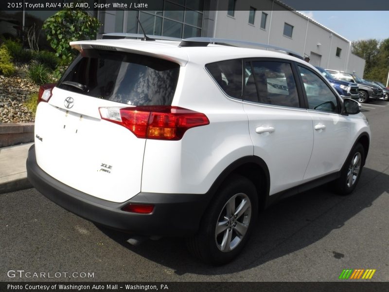 Super White / Latte 2015 Toyota RAV4 XLE AWD