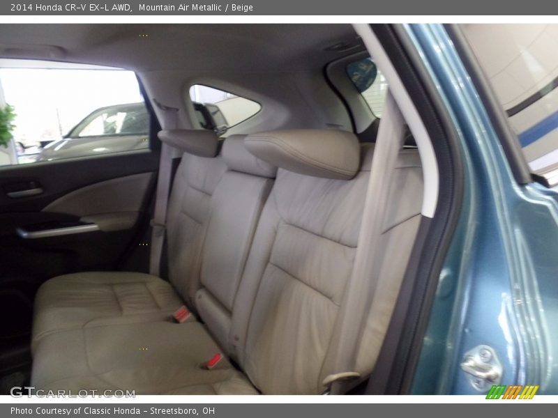 Mountain Air Metallic / Beige 2014 Honda CR-V EX-L AWD