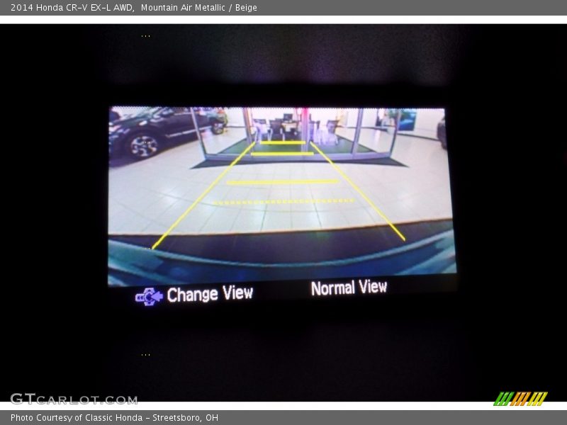 Mountain Air Metallic / Beige 2014 Honda CR-V EX-L AWD