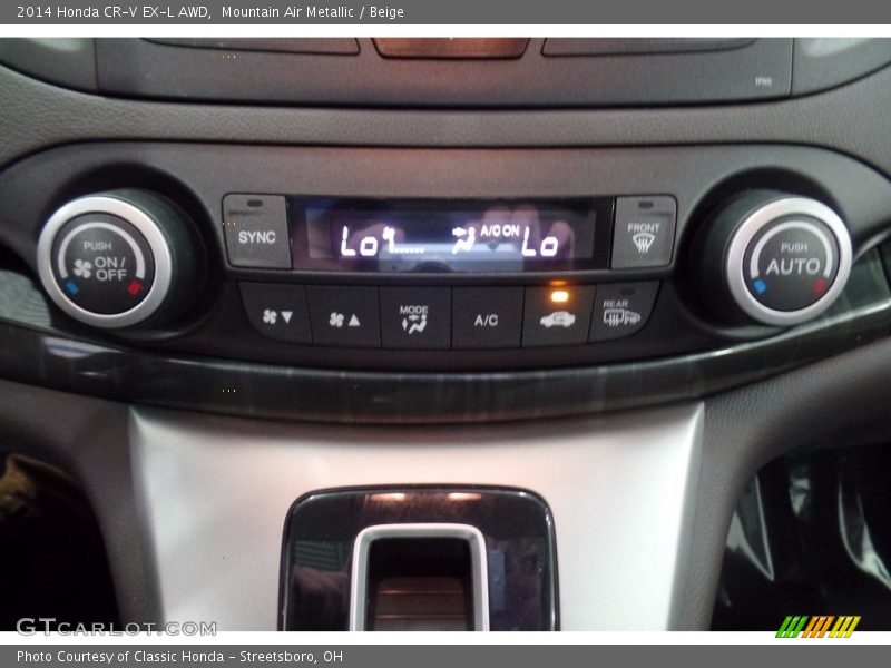 Mountain Air Metallic / Beige 2014 Honda CR-V EX-L AWD