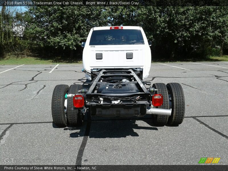 Bright White / Black/Diesel Gray 2018 Ram 5500 Tradesman Crew Cab Chassis