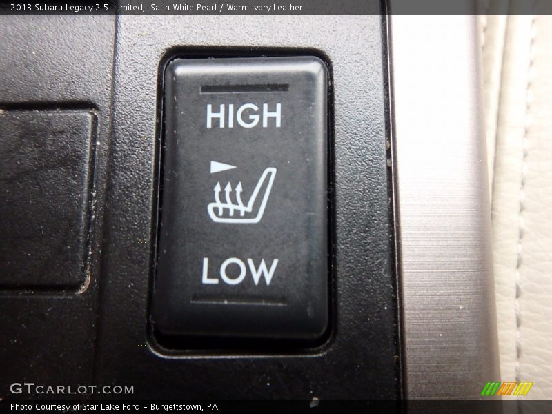 Satin White Pearl / Warm Ivory Leather 2013 Subaru Legacy 2.5i Limited