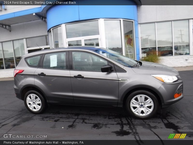 Sterling Gray / Charcoal Black 2014 Ford Escape S