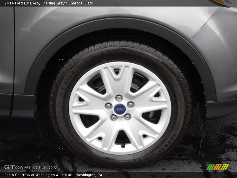 Sterling Gray / Charcoal Black 2014 Ford Escape S