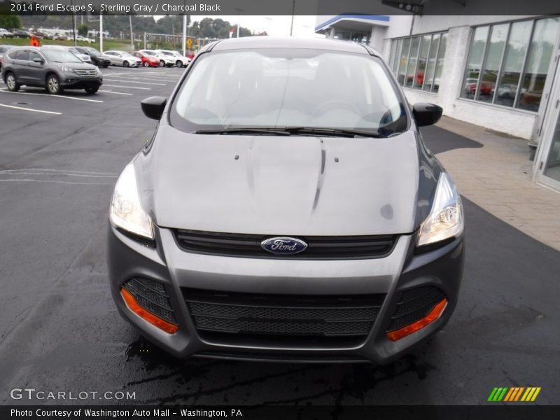 Sterling Gray / Charcoal Black 2014 Ford Escape S