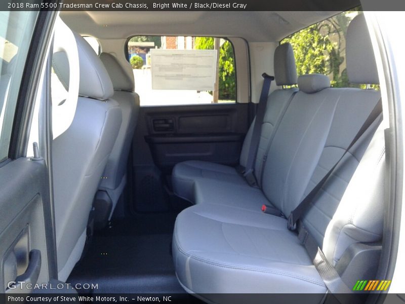 Bright White / Black/Diesel Gray 2018 Ram 5500 Tradesman Crew Cab Chassis