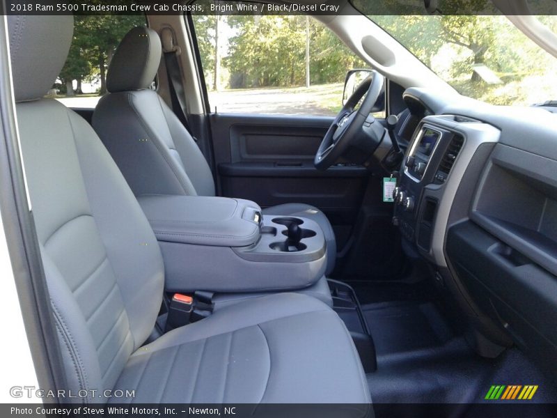 Bright White / Black/Diesel Gray 2018 Ram 5500 Tradesman Crew Cab Chassis