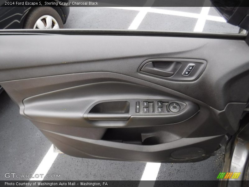 Sterling Gray / Charcoal Black 2014 Ford Escape S