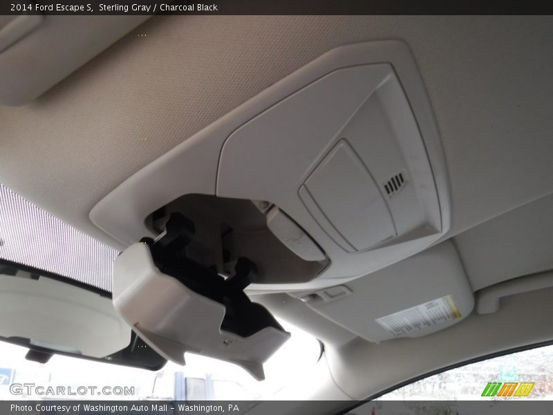 Sterling Gray / Charcoal Black 2014 Ford Escape S