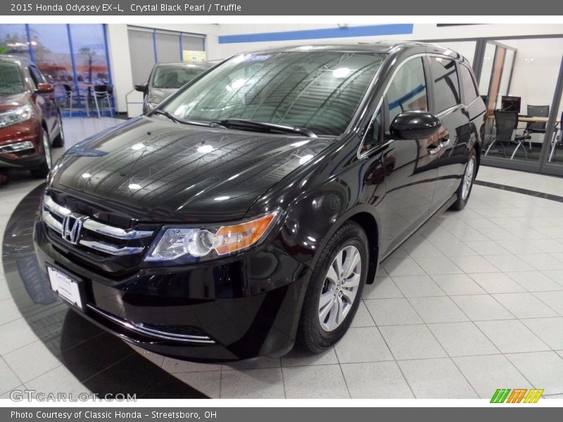 Crystal Black Pearl / Truffle 2015 Honda Odyssey EX-L