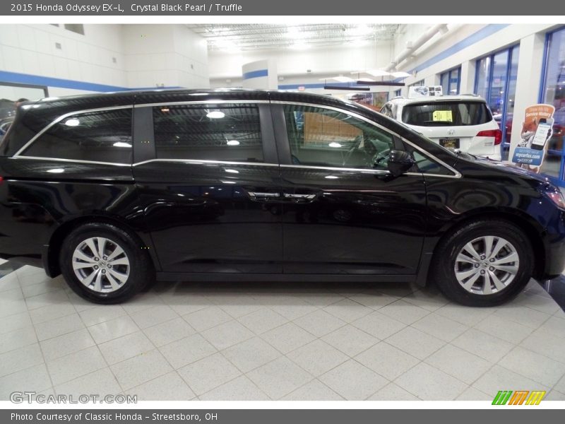 Crystal Black Pearl / Truffle 2015 Honda Odyssey EX-L