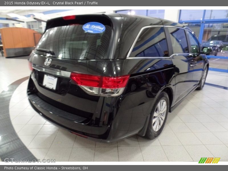 Crystal Black Pearl / Truffle 2015 Honda Odyssey EX-L