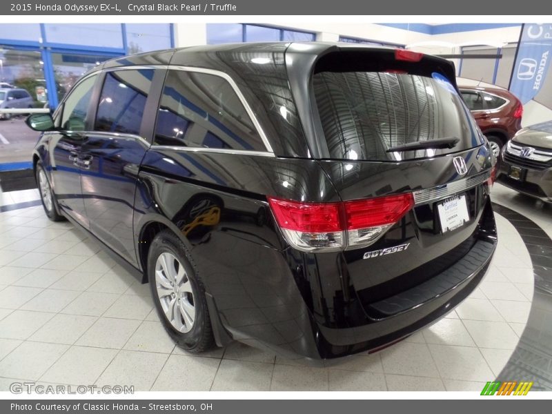 Crystal Black Pearl / Truffle 2015 Honda Odyssey EX-L