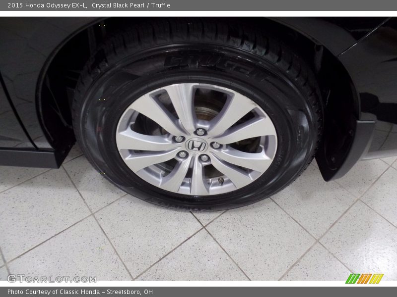 Crystal Black Pearl / Truffle 2015 Honda Odyssey EX-L