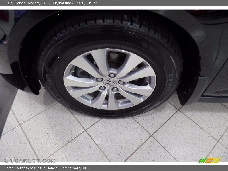 Crystal Black Pearl / Truffle 2015 Honda Odyssey EX-L