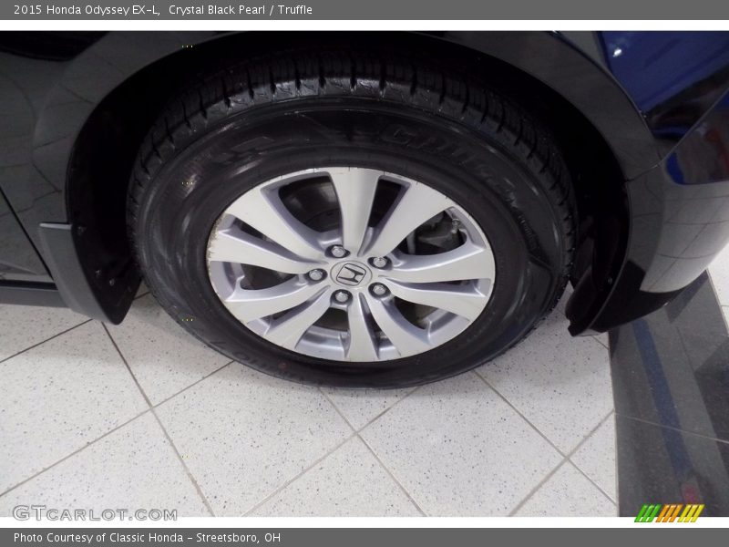 Crystal Black Pearl / Truffle 2015 Honda Odyssey EX-L