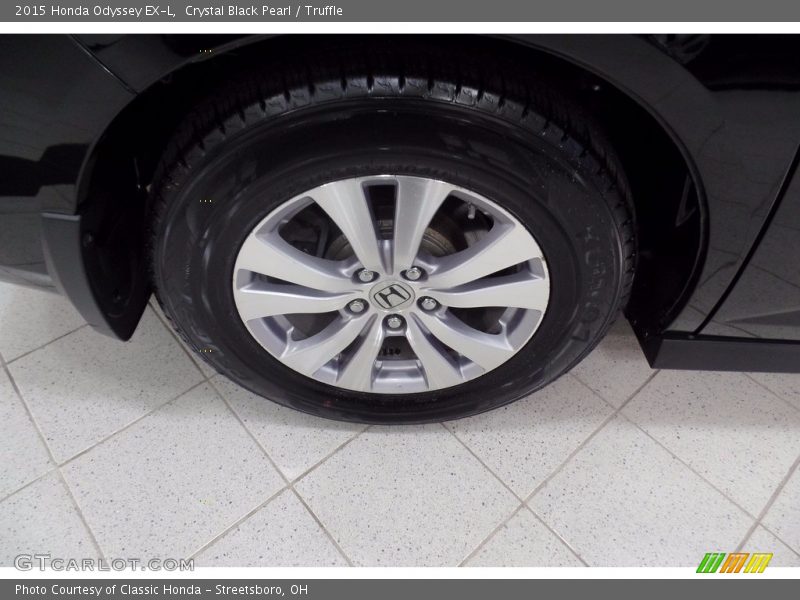 Crystal Black Pearl / Truffle 2015 Honda Odyssey EX-L