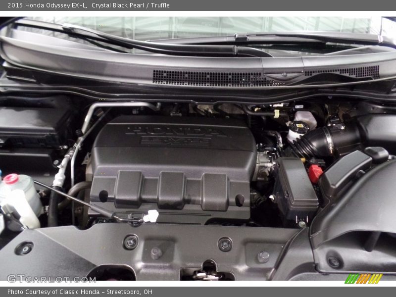 Crystal Black Pearl / Truffle 2015 Honda Odyssey EX-L