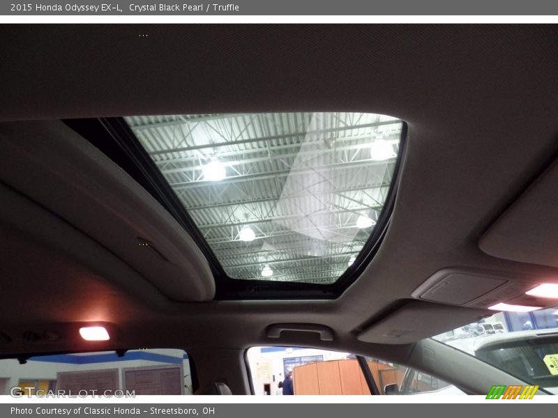 Crystal Black Pearl / Truffle 2015 Honda Odyssey EX-L