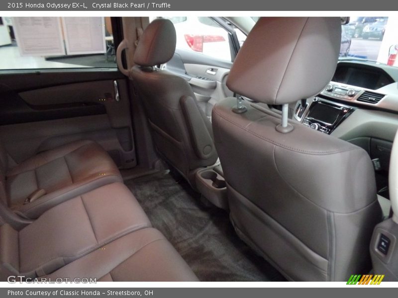 Crystal Black Pearl / Truffle 2015 Honda Odyssey EX-L