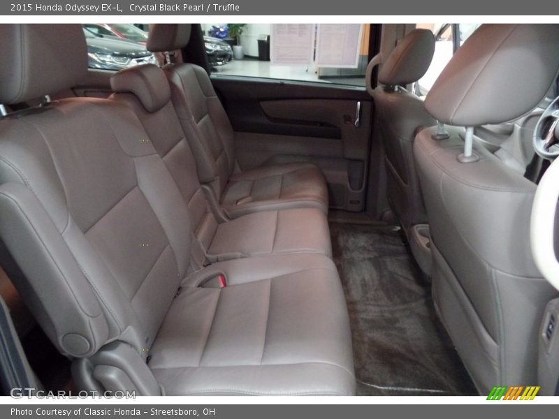 Crystal Black Pearl / Truffle 2015 Honda Odyssey EX-L