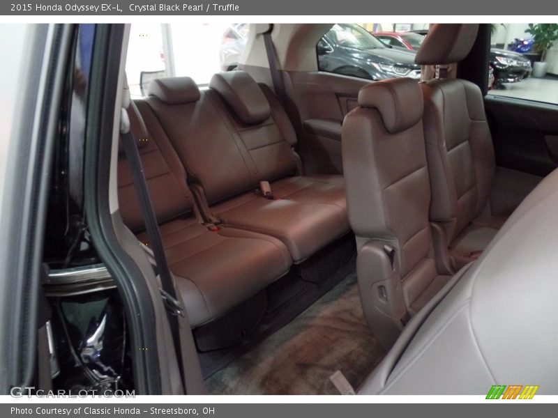 Crystal Black Pearl / Truffle 2015 Honda Odyssey EX-L