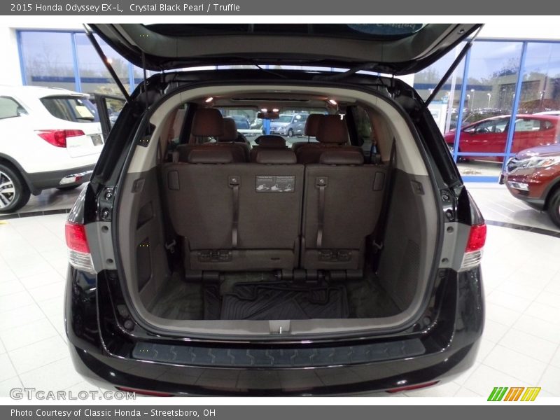 Crystal Black Pearl / Truffle 2015 Honda Odyssey EX-L