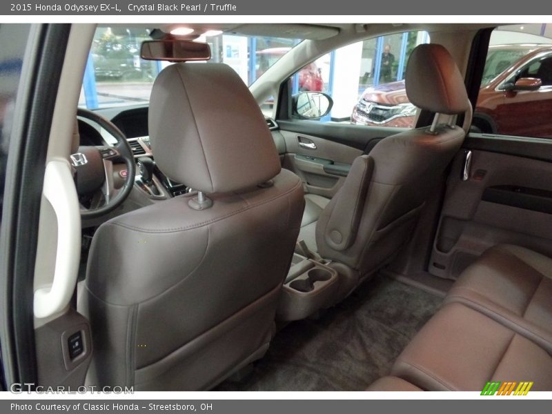 Crystal Black Pearl / Truffle 2015 Honda Odyssey EX-L
